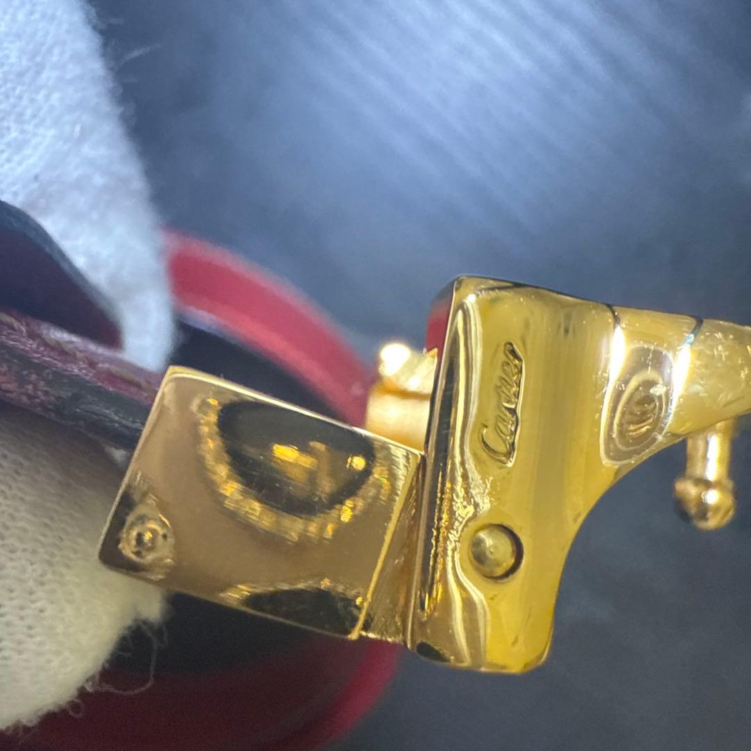 Cartier カルティエ　must de Cartierレザーベルト　未使用