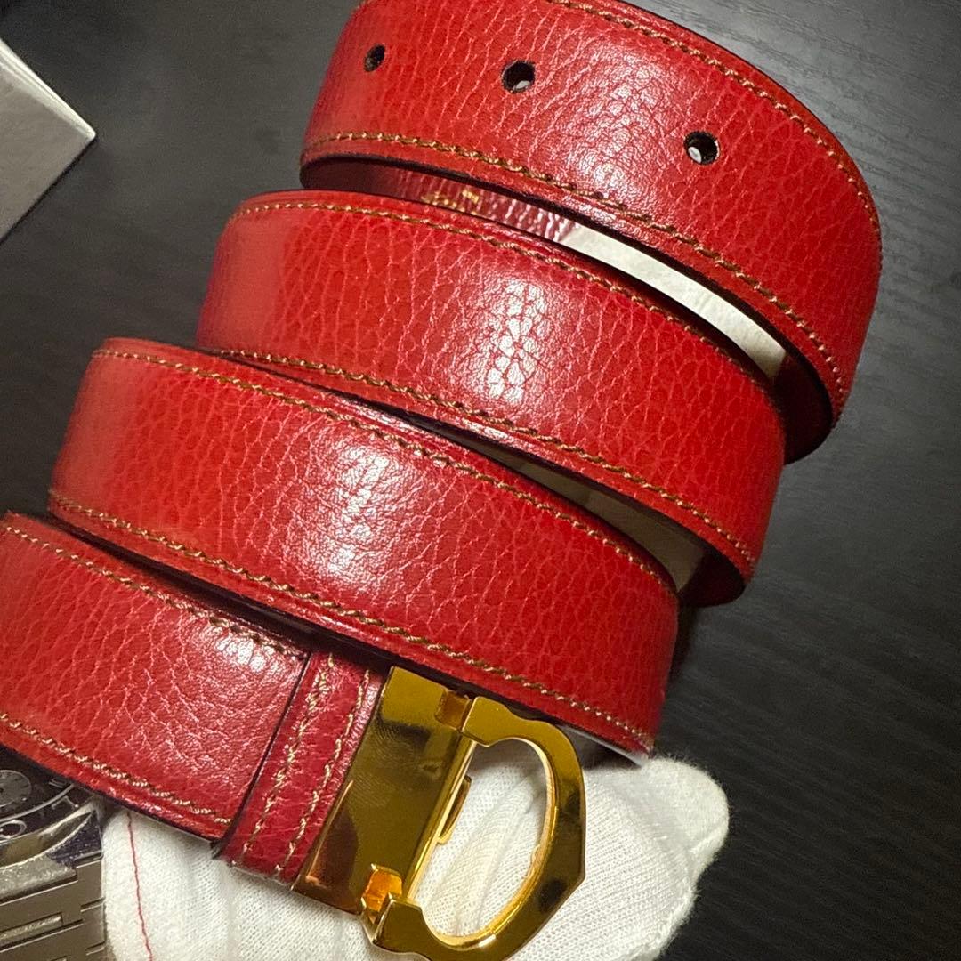 Cartier カルティエ　must de Cartierレザーベルト　未使用