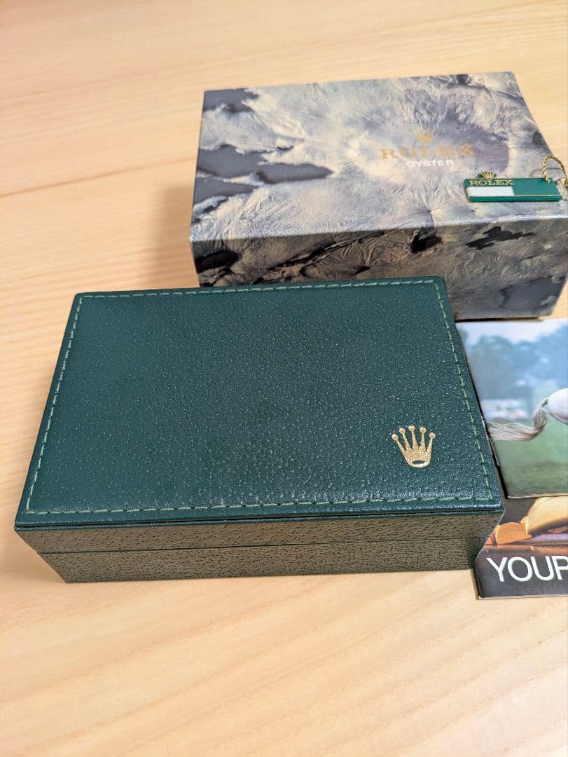 ROLEX ヴィンテージ グリーンタグ ロレックス 純正ボックス 空箱