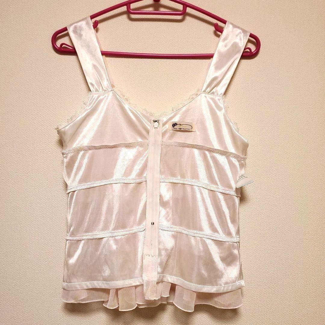 【希少旧タグ】LIZ LISA ティアードシフォンキャミソール 姫ギャル Y2K