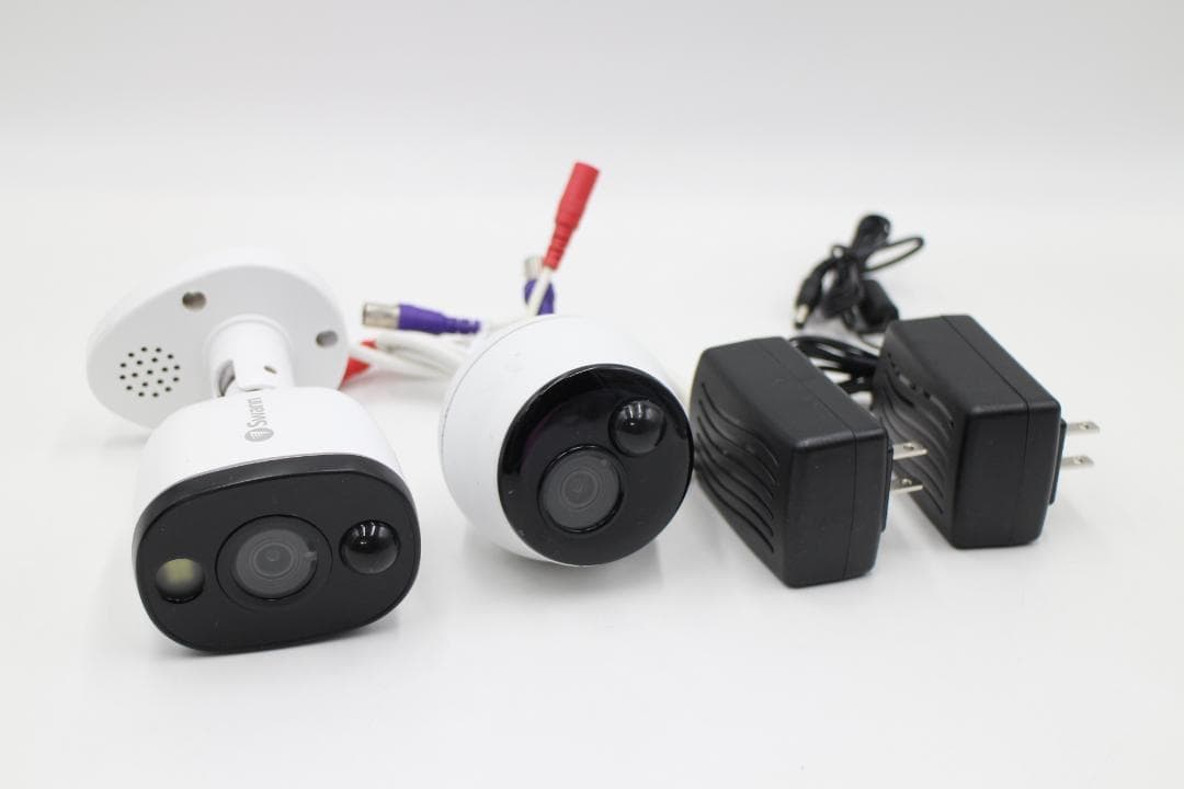 2515-SWANN 防犯カメラ PRO-4KWLB+SOPRO-1080MSD