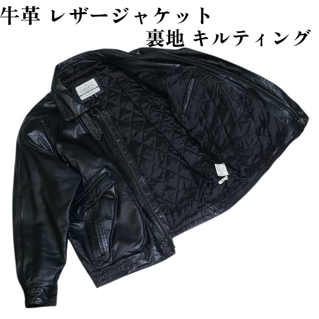 牛革　チンストラップ　Dポケット　短丈　レザージャケット G-1&A-2モチーフ