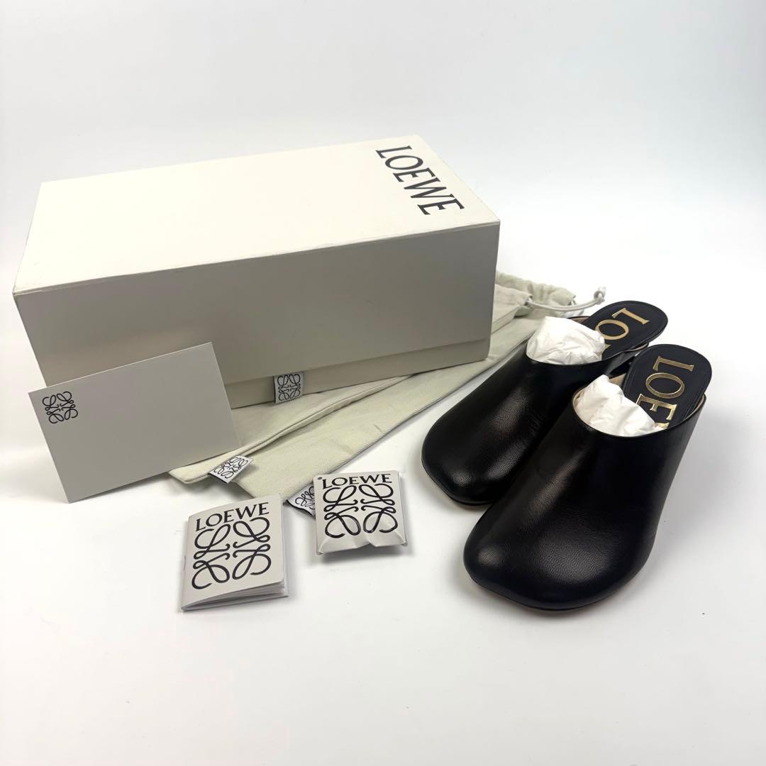 【現行✨新品未使用】LOEWE ロエベ トイ ミュール ブラック パンプス