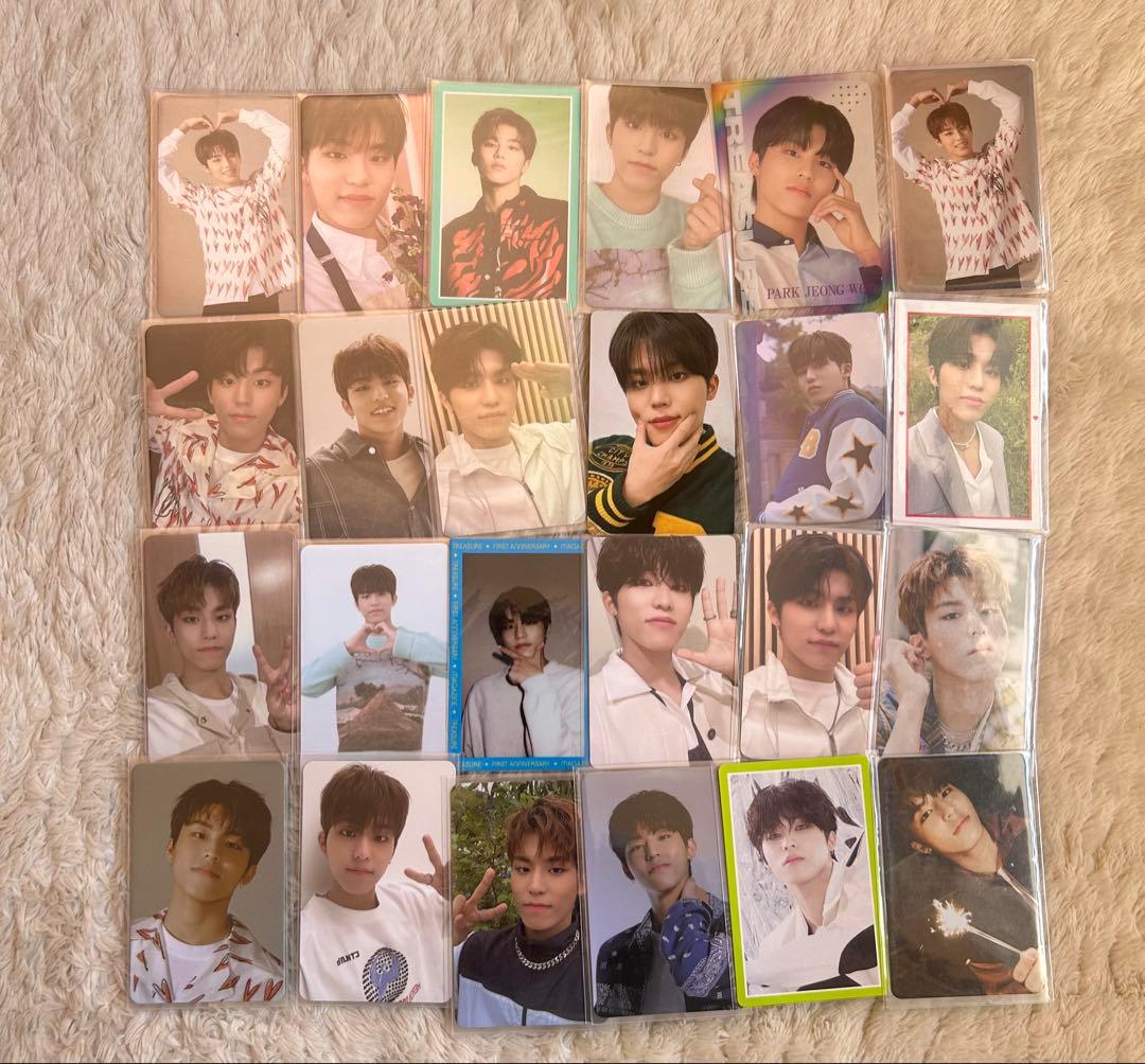 treasure パクジョンウ　トレカ　82枚　被り無し‼️