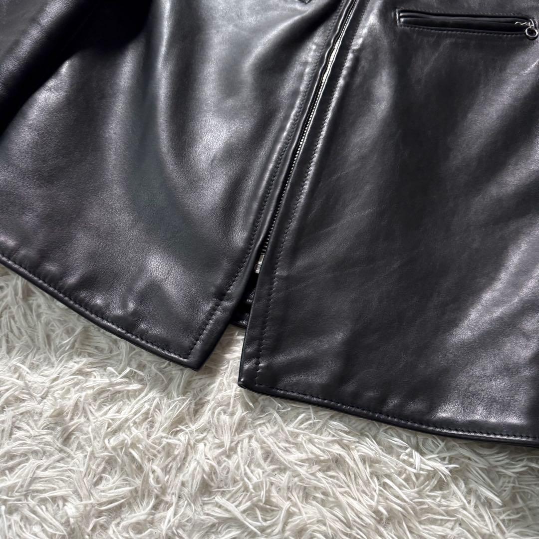極美品/希少モデル✨schott ライダースジャケット 141XJS 黒 38