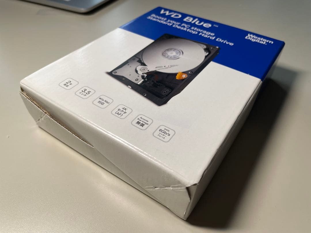 【新品未開封】WESTERN DIGITAL WD80EAZZ 8TB HDD