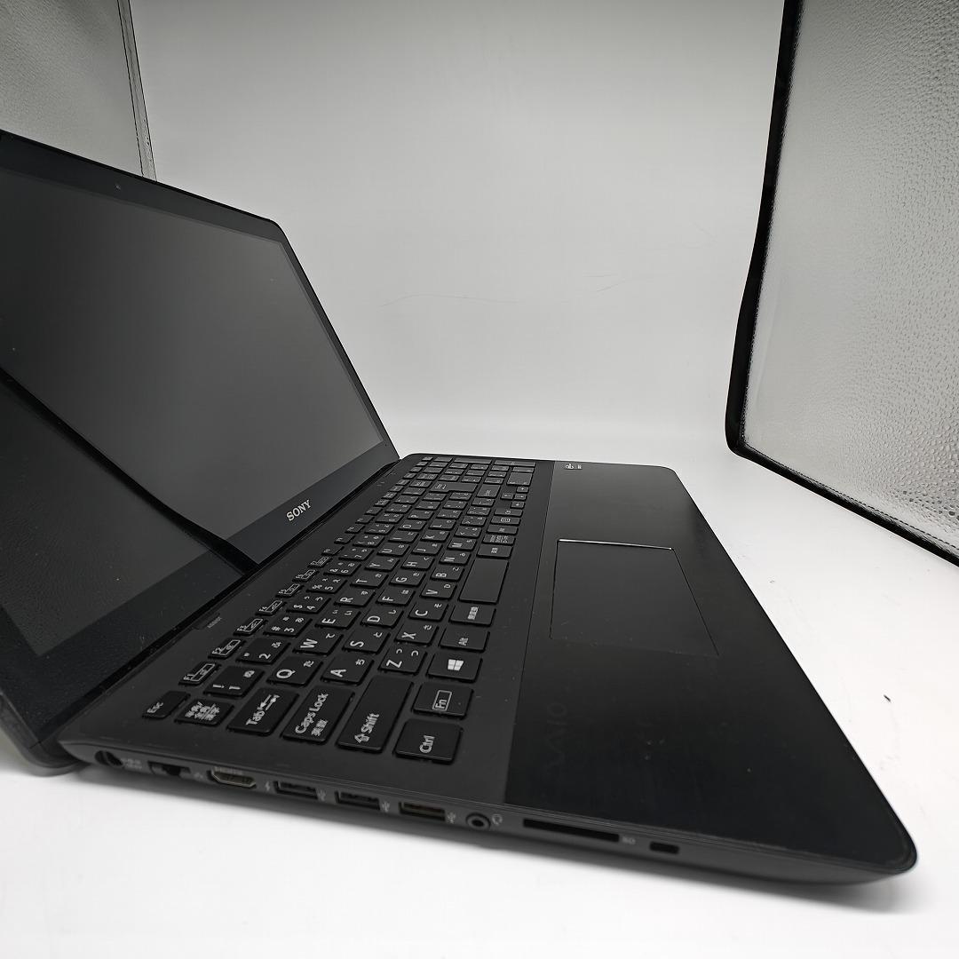 【VAIO】SVF 爆速i7 新品SSD512GB 12GB ブラックノートPC