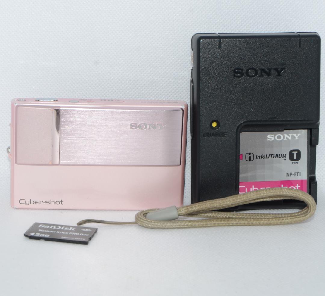 (美品)SONY Cybershot DSC-T10 ピンク (動作確認済)