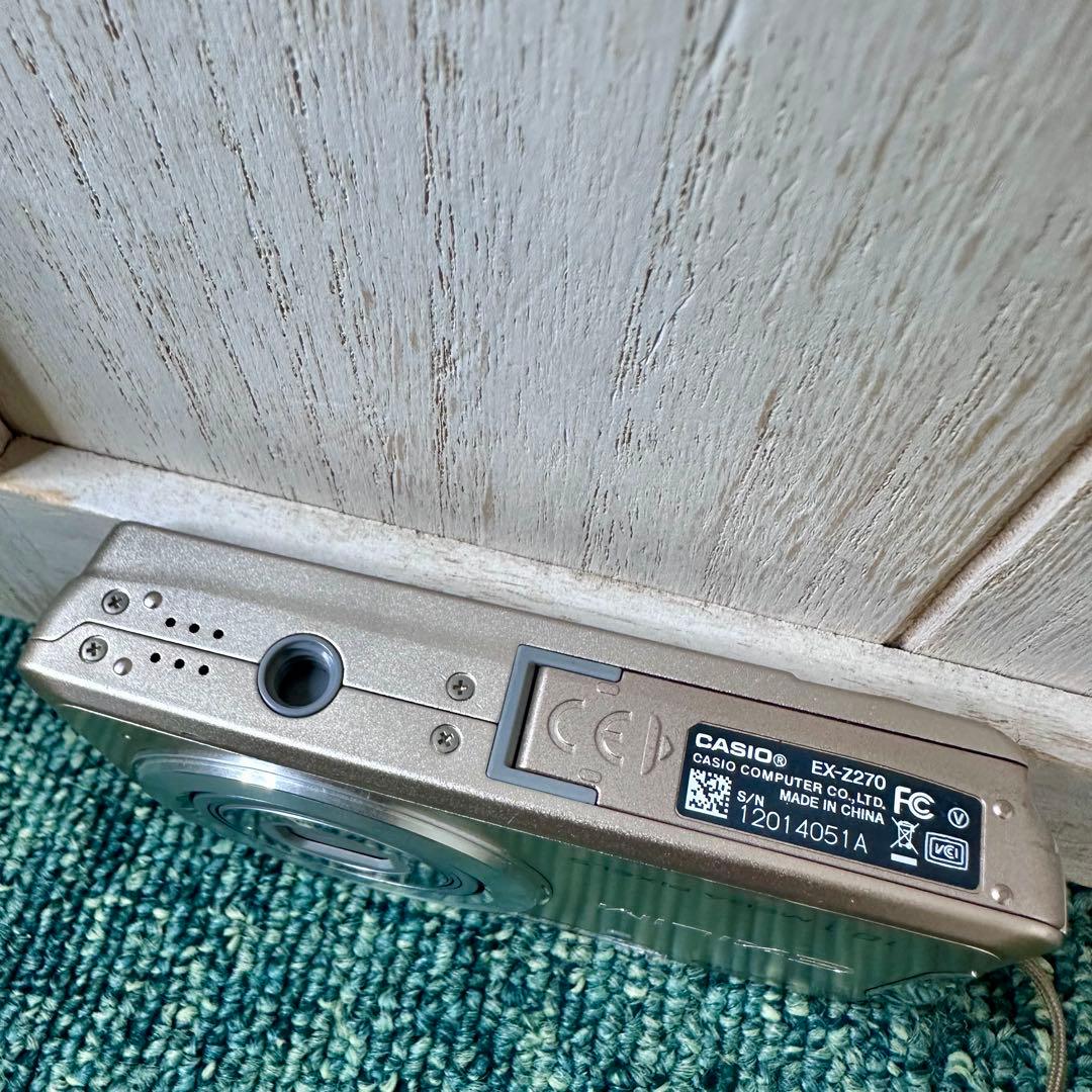 CASIO EXILIM カシオ コンパクトデジタルカメラ EX-Z270
