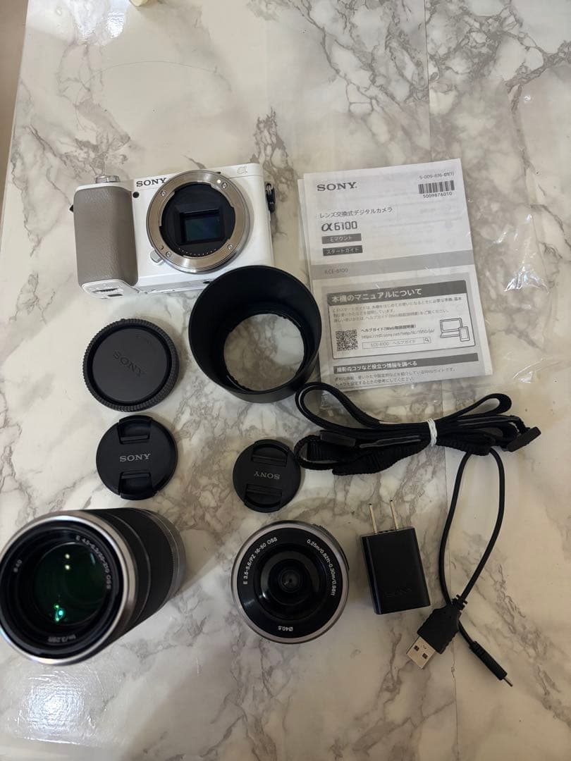 Sony α6100 ダブルズームレンズキット