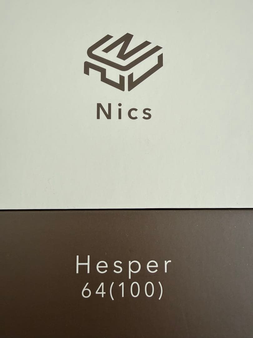キーボード Nics Hesper64(100) Dual-Action Misty N