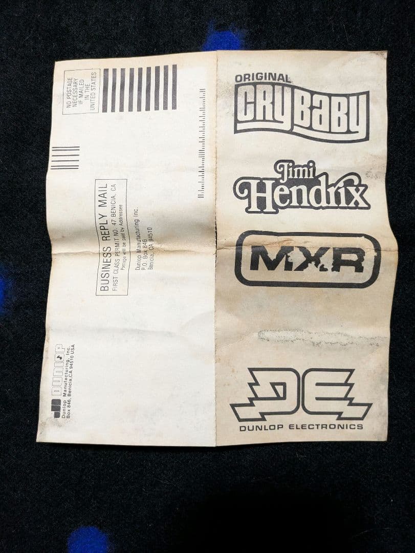 MXR distortion+　m104　87年初期ジムダン製　箱説明書付き