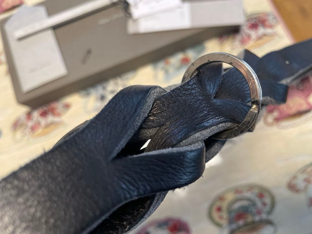 Rick Owens キーチェーン BIG BRAID GLITTER期