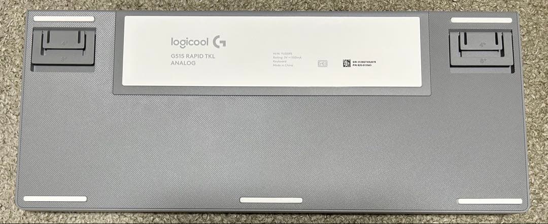 キーボード logicool G515 RAPID TKL