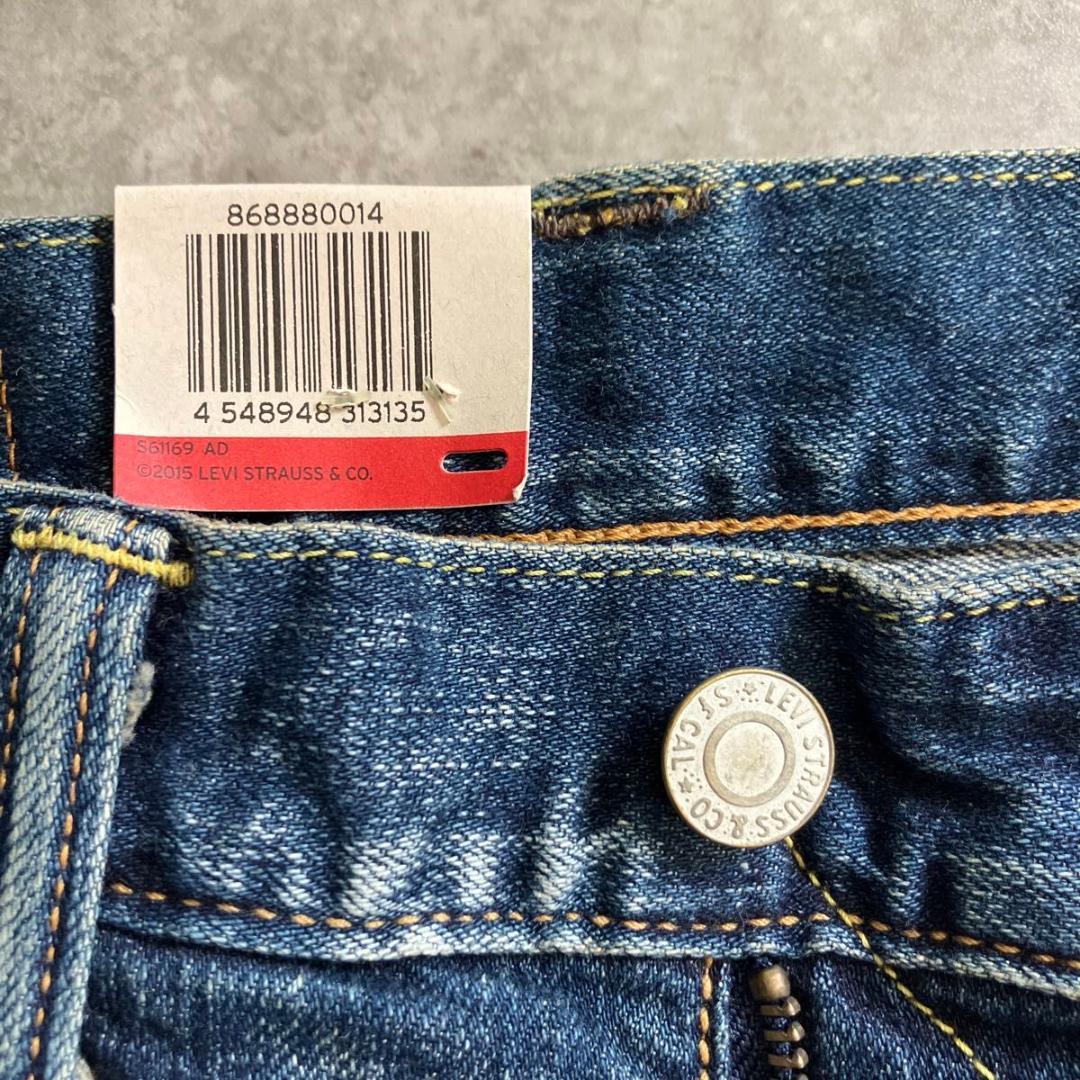 未使用品 日本製 セルビッジ 黒耳 LEVI'S511 29 リーバイス デニム