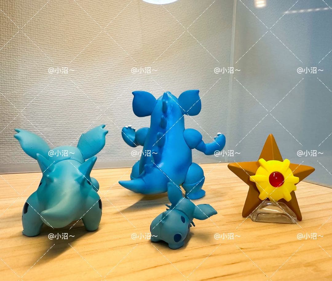 ポケモンスケールワールド　ニドラン進化セット　1/20サイズ　PVC製