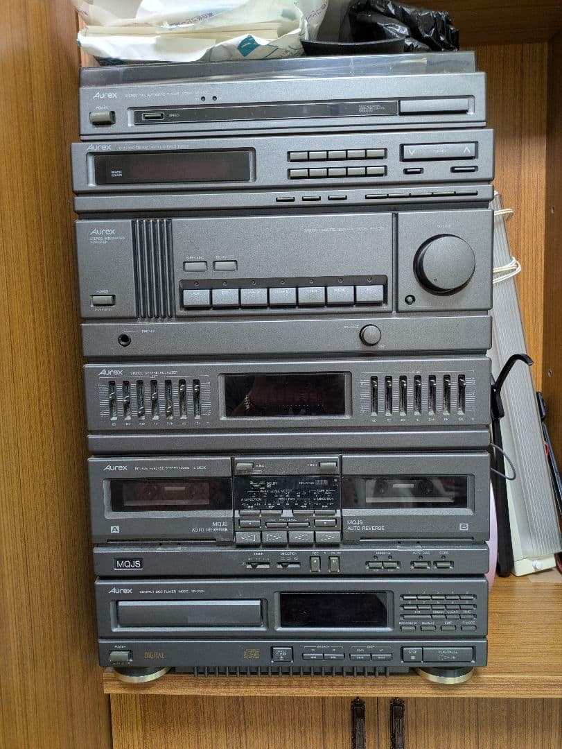 Aurex スタック型オーディオシステム