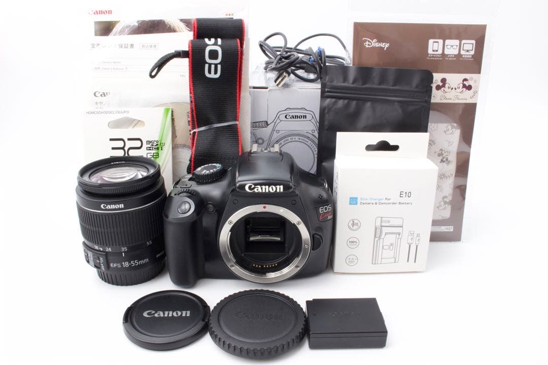 Canon EOS Kiss X50 標準レンズキット　スマホ転送　元箱付