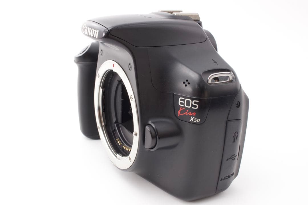 Canon EOS Kiss X50 標準レンズキット　スマホ転送　元箱付