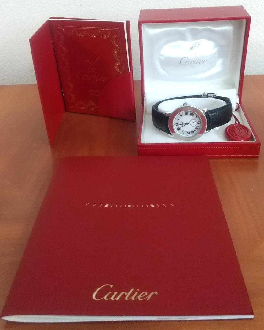 わい_2nd 品 【可動保証書付】カルティエ マストロンド