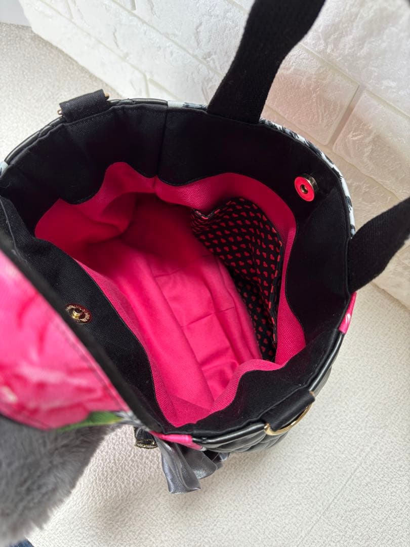 あ*い様 コヤンイサムチョン　ハンドメイド　フリルトートバッグ　ヒョウ柄　ルミち