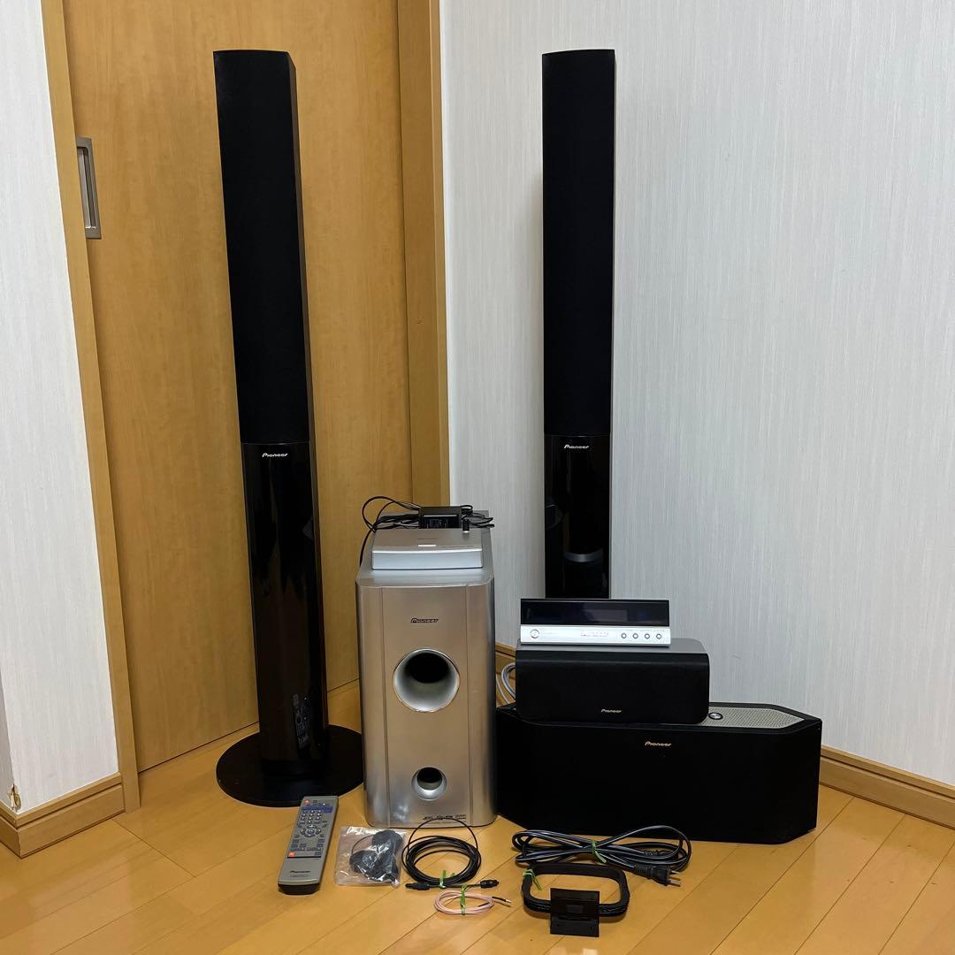 【引取限定】パイオニア5.1ch サラウンドシステム HTP-S707動作未確認