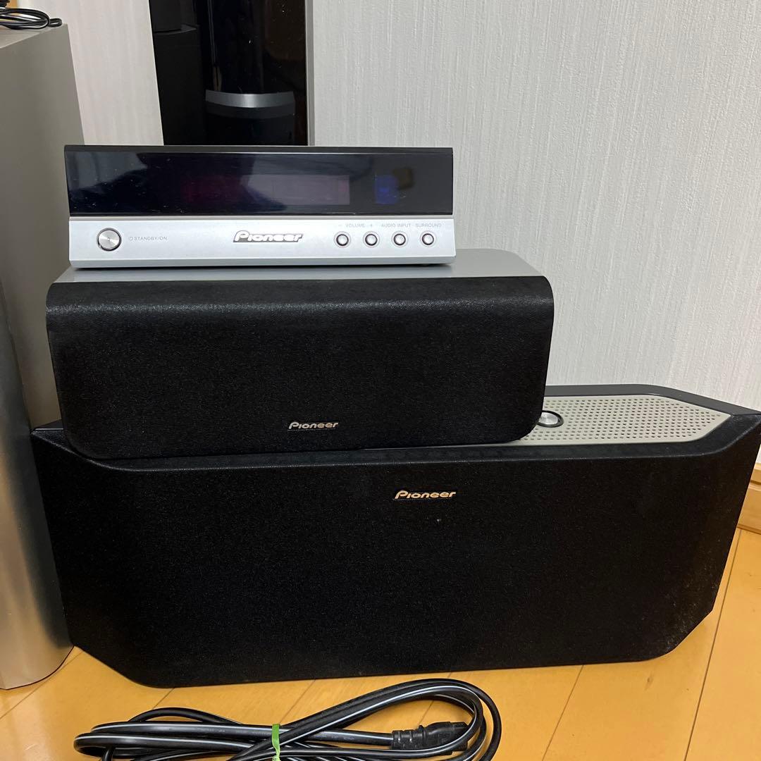【引取限定】パイオニア5.1ch サラウンドシステム HTP-S707動作未確認