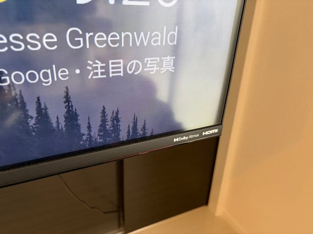 50インチチューナーレステレビ