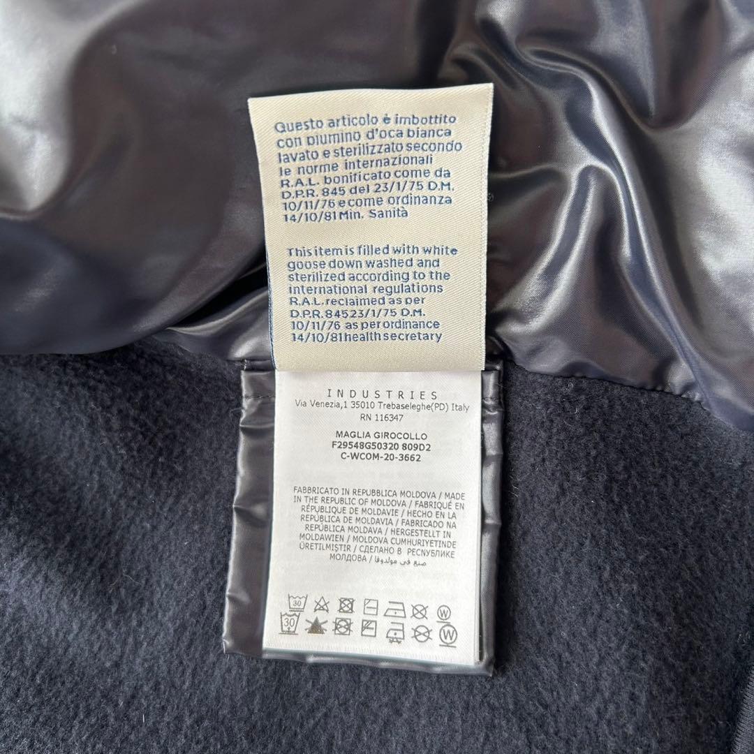 【美品】モンクレール　ジップダウンパーカー　フード　トリコロール　定番　XS