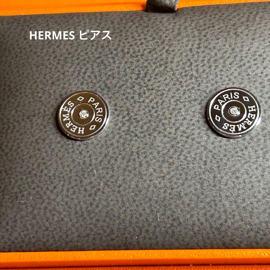 エルメスピアス ガンバード　セリエピアス　ホワイトゴールド(K18)ダイヤモンド