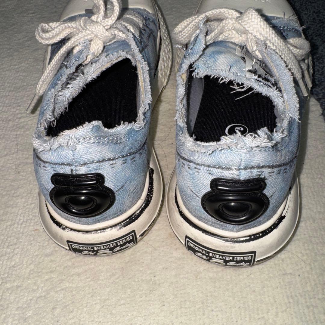 OLD ORDER デニムブルースニーカー 27.5cm