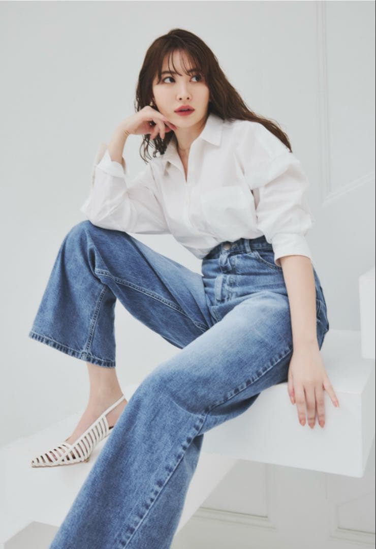 パンツ Milano Wide-Straight Jeans