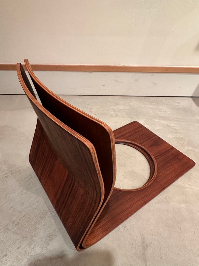 【2脚セット】天童木工 座椅子 TENDO 希少 レア ローズウッド カスタム品