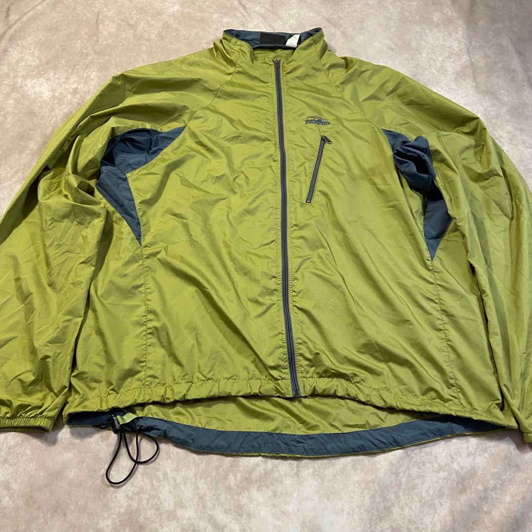 00s Patagonia ナイロンジャケット パッカブル グリーン 01年製