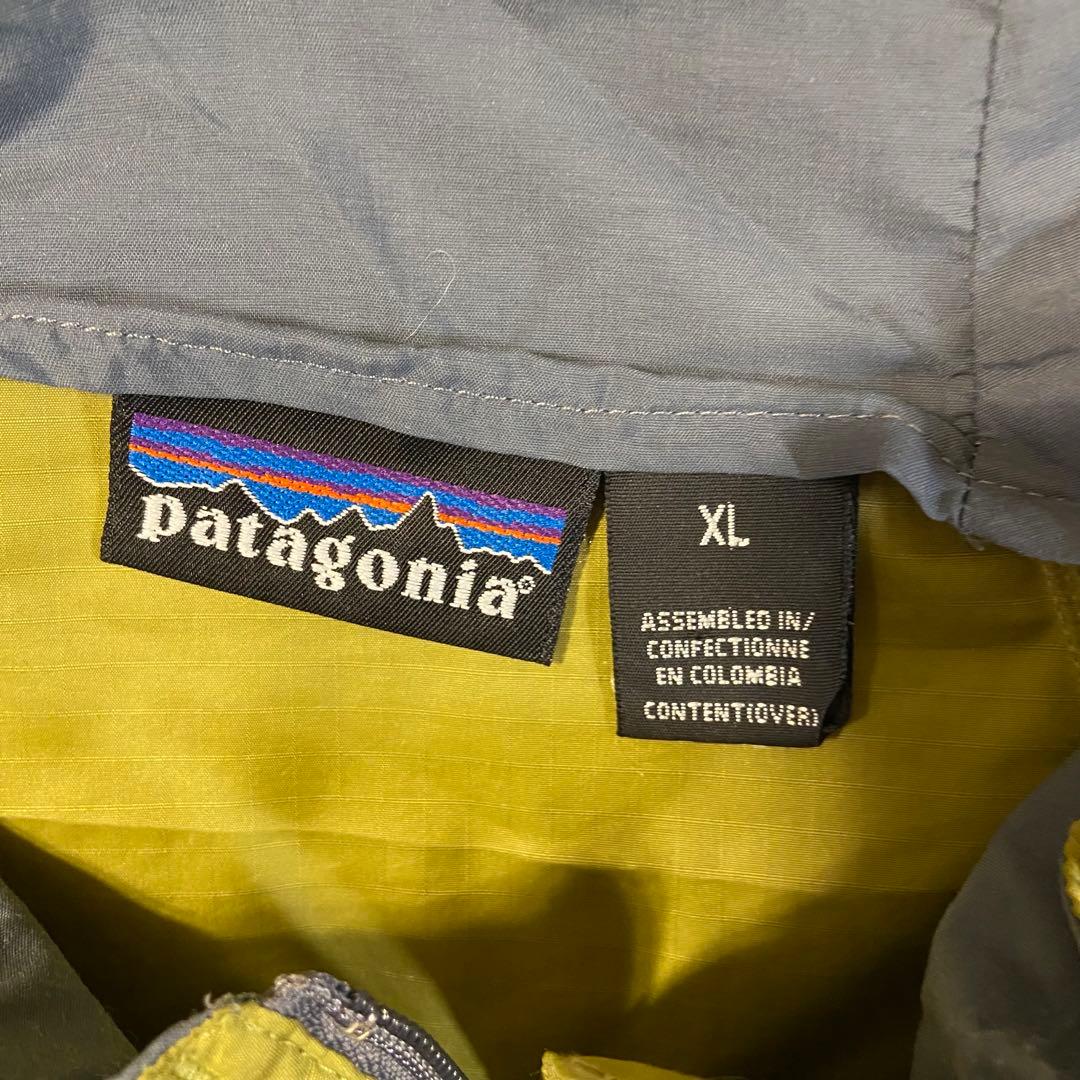 00s Patagonia ナイロンジャケット パッカブル グリーン 01年製