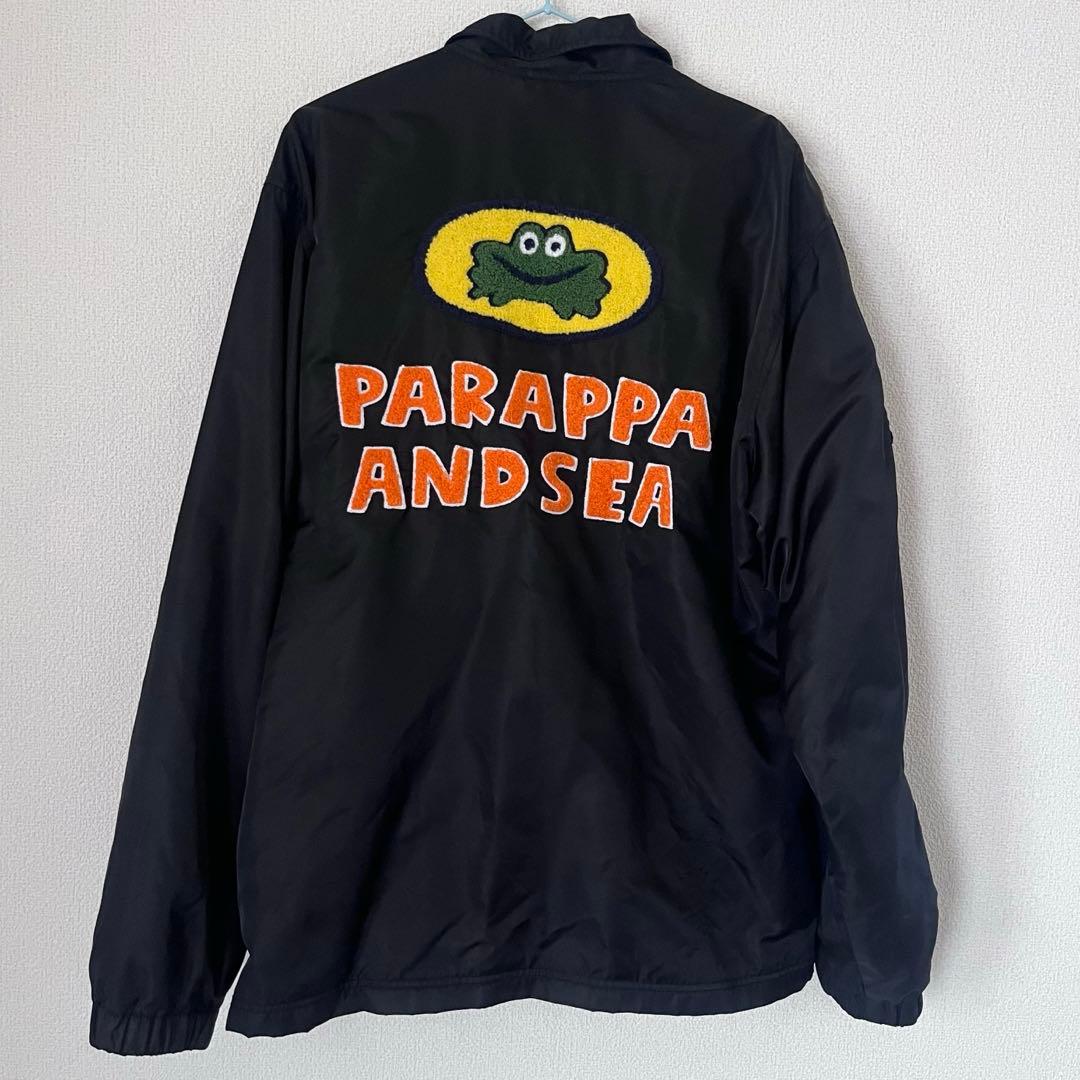 WIND AND SEA/コーチジャケット/ブラック/黒/パラッパラッパーコラボ