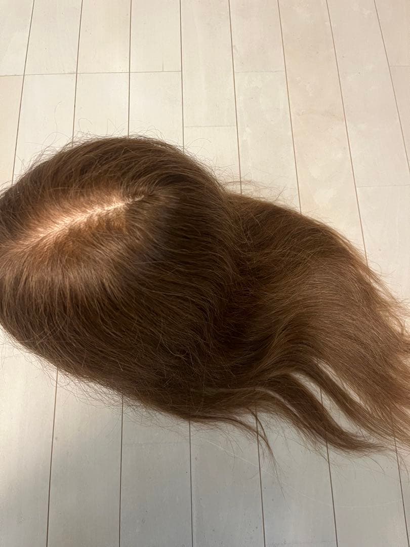 ブラウン ロングウィッグ