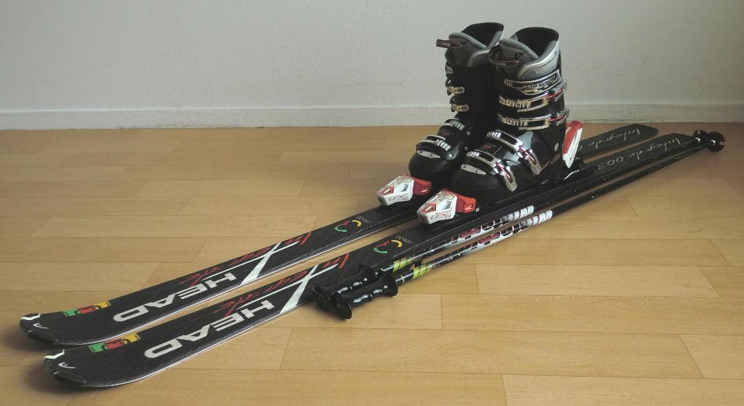 ■■送料無料■HEAD■メンズスキーフルセット■板170靴28.5■メンテ付■■