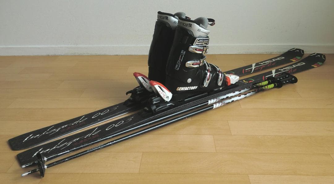 ■■送料無料■HEAD■メンズスキーフルセット■板170靴28.5■メンテ付■■