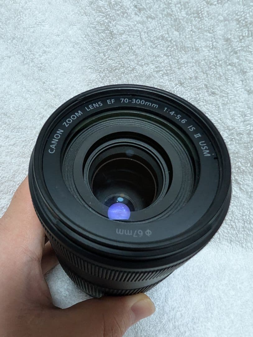 Canon EF70-300mm F4-5.6 IS II USM フード付