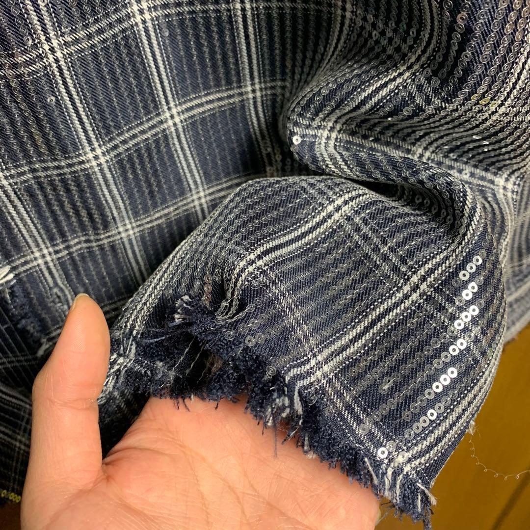 AFB  FLASH別注スパンコールシャツ