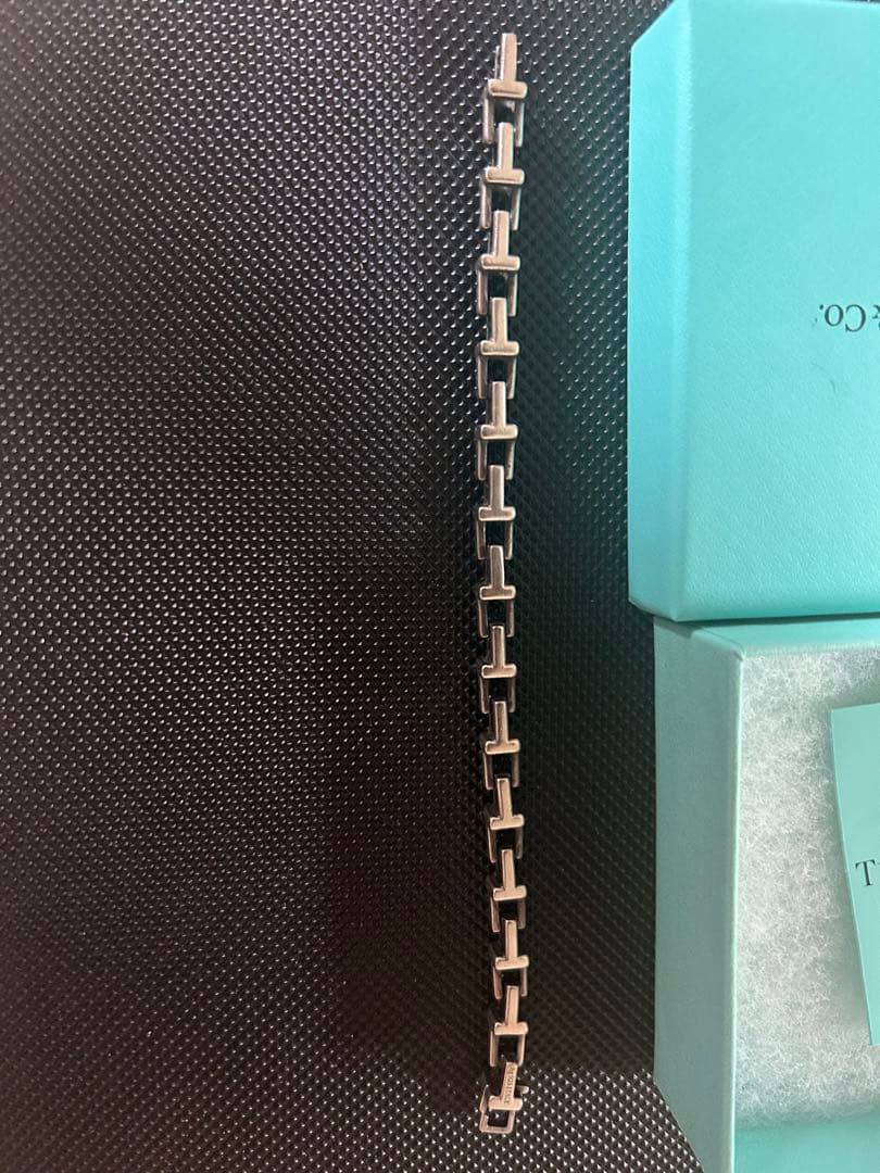 ティファニー　Tチェーンブレスレット