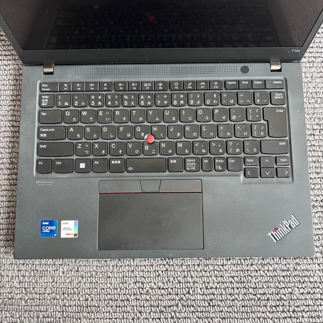 lenovo thinkpad T14s Gen 2 i7-1185G7 タッチ