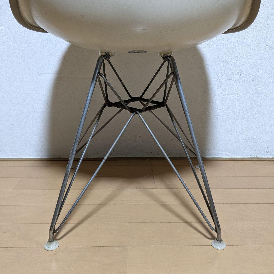希少 正規品 ハーマンミラー イームズ シェルチェア ナウガレザー パッド付 1