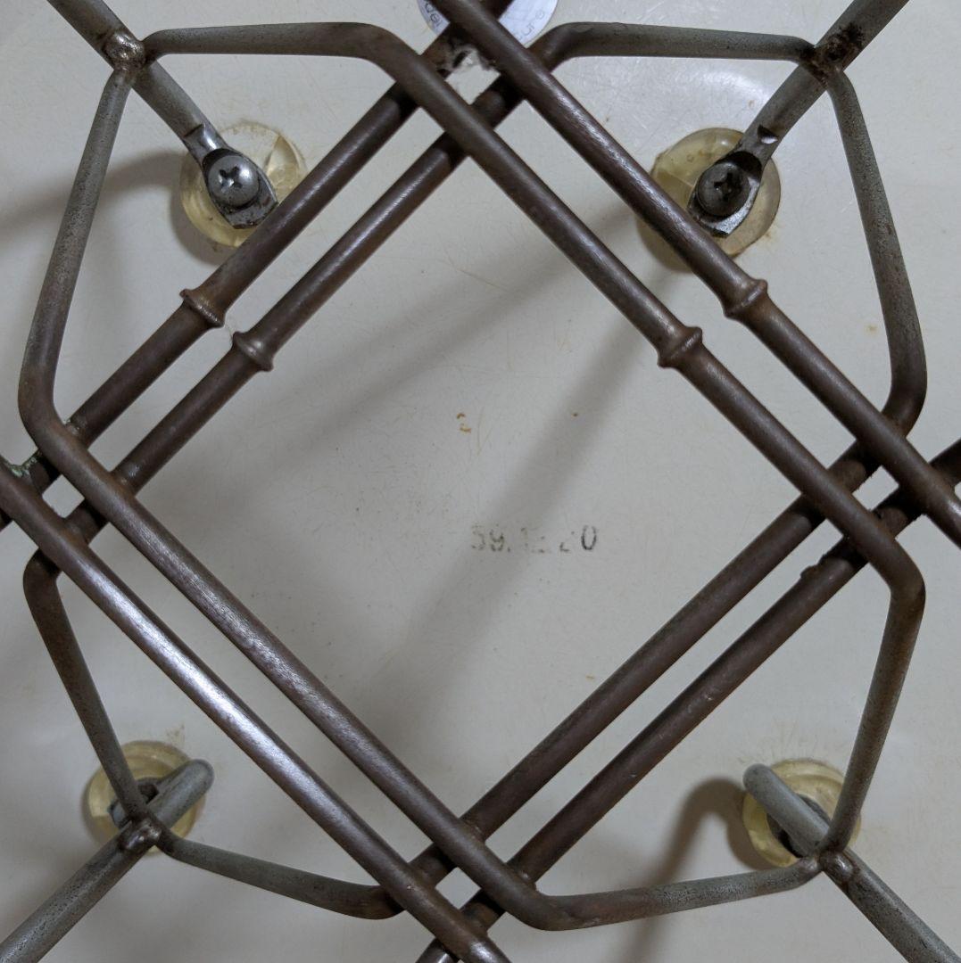 希少 正規品 ハーマンミラー イームズ シェルチェア ナウガレザー パッド付 1