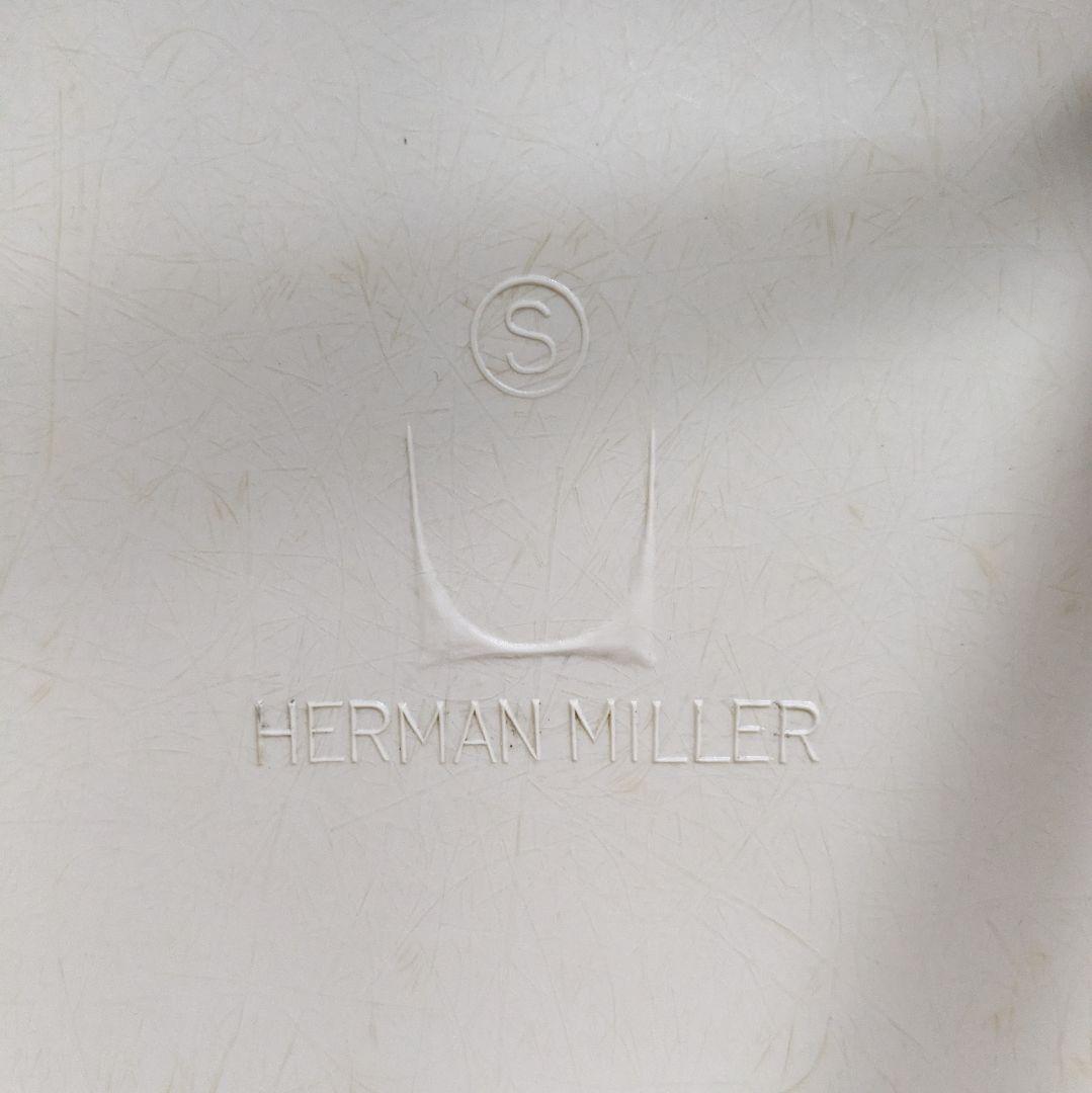希少 正規品 ハーマンミラー イームズ シェルチェア ナウガレザー パッド付 1