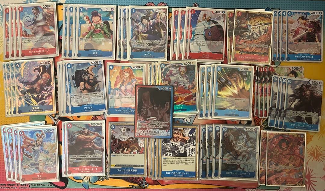 赤青エースデッキ(リーダーパラレル+デッキパーツ付き)