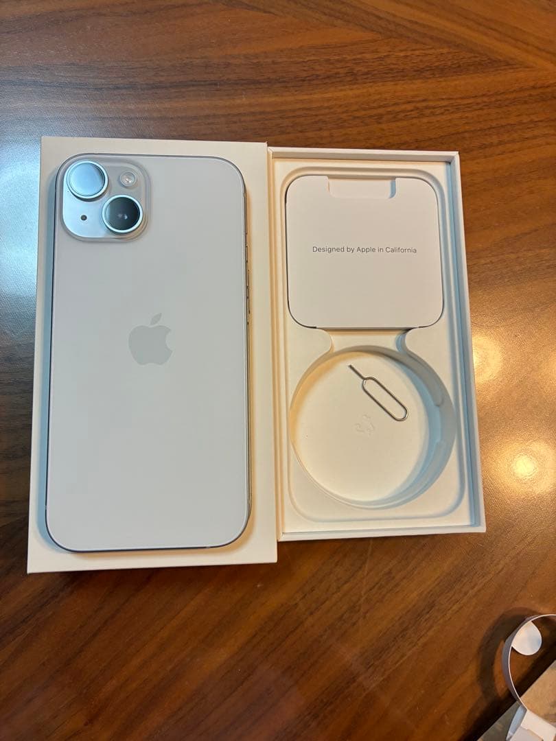 Apple iPhone15 ブルー 125GB SIMフリー