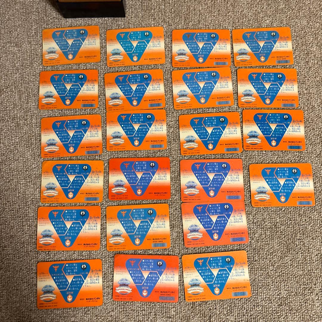 SDガンダム カードダスセット 22枚 当時品 まとめ売り