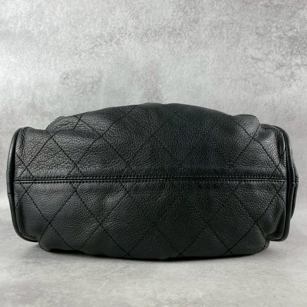 超希少&超美品 CHANEL シャネル マトラッセ ミニボストン シルバー金具